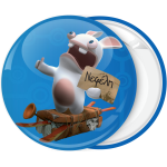 Μπλέ Κονκάρδα Rayman Raving Rabbids βαλίτσα 