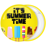 Κίτρινη Κονκάρδα με παγωτά Its summer time