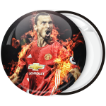 Αθλητική κονκάρδα Zlatan Ibrahimović face