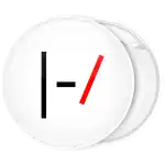 K&omicron;&nu;&kappa;ά&rho;&delta;&alpha; Twenty One Pilots logo &lambda;&epsilon;&upsilon;&kappa;ή