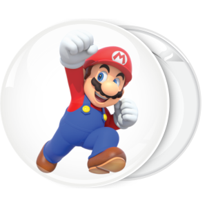 Κονκάρδα supermario classic φιγουρά λευκή