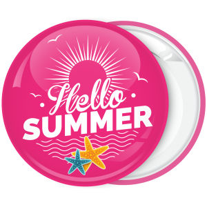 Ροζ Καλοκαιρινή κονκάρδα Hello Summer