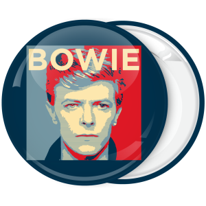 Κονκάρδα David Bowie τετράγωνο πρόσωπο