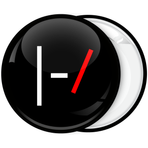 Kονκάρδα Twenty One Pilots logo μαύρη