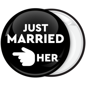 Κονκάρδα για bachelor γαμπρού Just Married Her