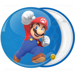 Κονκάρδα supermario classic φιγουρά  μπλέ
