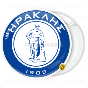 Μπλέ Κονκάρδα Ηρακλής μπλέ άσπρος κύκλος