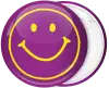 Μωβ Κονκάρδα Smiley retro style