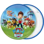 Paw Patrol down badge button