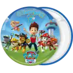 Paw Patrol up badge button