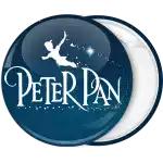 Peter Pan badge button