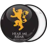 Κονκάρδα Game of Thrones Hear me Roar μαύρη