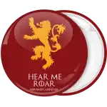 Κονκάρδα Game of Thrones Hear me Roar κόκκινη
