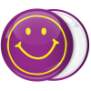 Μωβ Κονκάρδα Smiley retro style