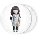 &Kappa;&omicron;&nu;&kappa;ά&rho;&delta;&alpha; Santoro clock bag