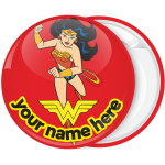 Κονκάρδα Wonder Woman κόκκινη