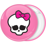 Κονκάρδα Monster High head logo ροζ