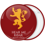 Κονκάρδα Game of Thrones Hear me Roar κόκκινη