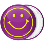 Μωβ Κονκάρδα Smiley retro style