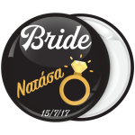 Kονκάρδα bachelorette The Bride Ring μαύρη