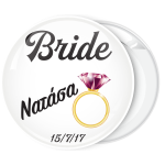Kονκάρδα bachelorette The Bride Pink Diamond Ring 