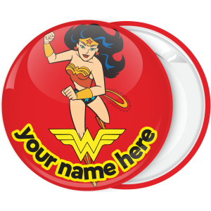 Κονκάρδα Wonder Woman κόκκινη