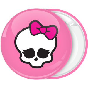 Κονκάρδα Monster High head logo ροζ