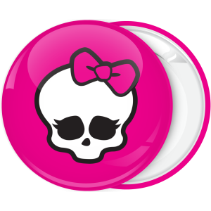 Κονκάρδα Monster High head logo φούξια