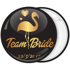 Kονκάρδα bachelorette Team Bride φλαμίνγκο χρυσή κολεξιόν