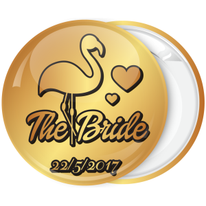 Kονκάρδα bachelorette The Bride φλαμίνγκο χρυσή κολεξιόν