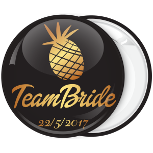Kονκάρδα bachelorette Team Bride ανανάς χρυσή κολεξιόν