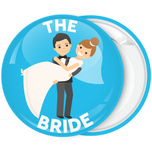 Κονκάρδα γάμου The Bride blue couple