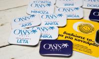 Κονκάρδες προσωπικού Oasis Hotel