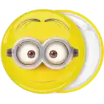 Minion classic pin badge button