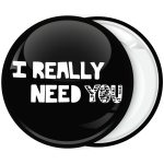 Κονκάρδα Ι really need you μαύρη