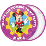 Κονκάρδα Minnie Mouse κόκκινος πουά φιόγκος