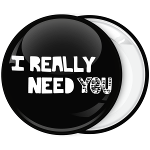 Κονκάρδα Ι really need you μαύρη