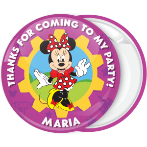 Κονκάρδα Minnie Mouse κόκκινος πουά φιόγκος