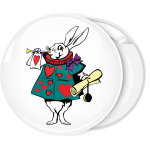 Κονκάρδα White Rabbit courtier hearts πράσινο Αλίκη στη χώρα των θαυμάτων