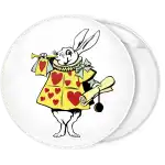 &Kappa;&omicron;&nu;&kappa;ά&rho;&delta;&alpha; White Rabbit courtier hearts yellow &Alpha;&lambda;ί&kappa;&eta; &sigma;&tau;&eta; &chi;ώ&rho;&alpha; &tau;&omega;&nu; &theta;&alpha;&upsilon;&mu;ά&tau;&omega;&nu;