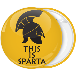Κονκάρδα This is Sparta περικεφαλαία κίτρινo σκούρο