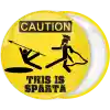 &Kappa;&omicron;&nu;&kappa;ά&rho;&delta;&alpha; This is Sparta Caution &kappa;ί&tau;&rho;&iota;&nu;&eta;