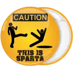 &Kappa;&omicron;&nu;&kappa;ά&rho;&delta;&alpha; This is Sparta Caution gradient