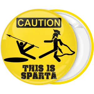 &Kappa;&omicron;&nu;&kappa;ά&rho;&delta;&alpha; This is Sparta Caution &kappa;ί&tau;&rho;&iota;&nu;&eta;