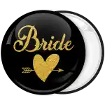 K&omicron;&nu;&kappa;ά&rho;&delta;&alpha; Bride Gold Glitter