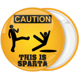 Κονκάρδα This is Sparta Caution gradient