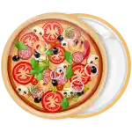 &Kappa;&omicron;&nu;&kappa;ά&rho;&delta;&alpha; Pizza Mediterranean