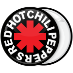 Κονκάρδα Red Hot Chili Peppers μαύρη