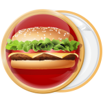 Κονκάρδα Burger Red