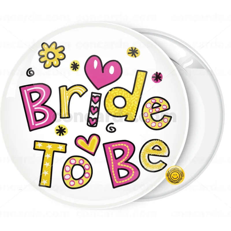 Kονκάρδα Bride to Be colorful